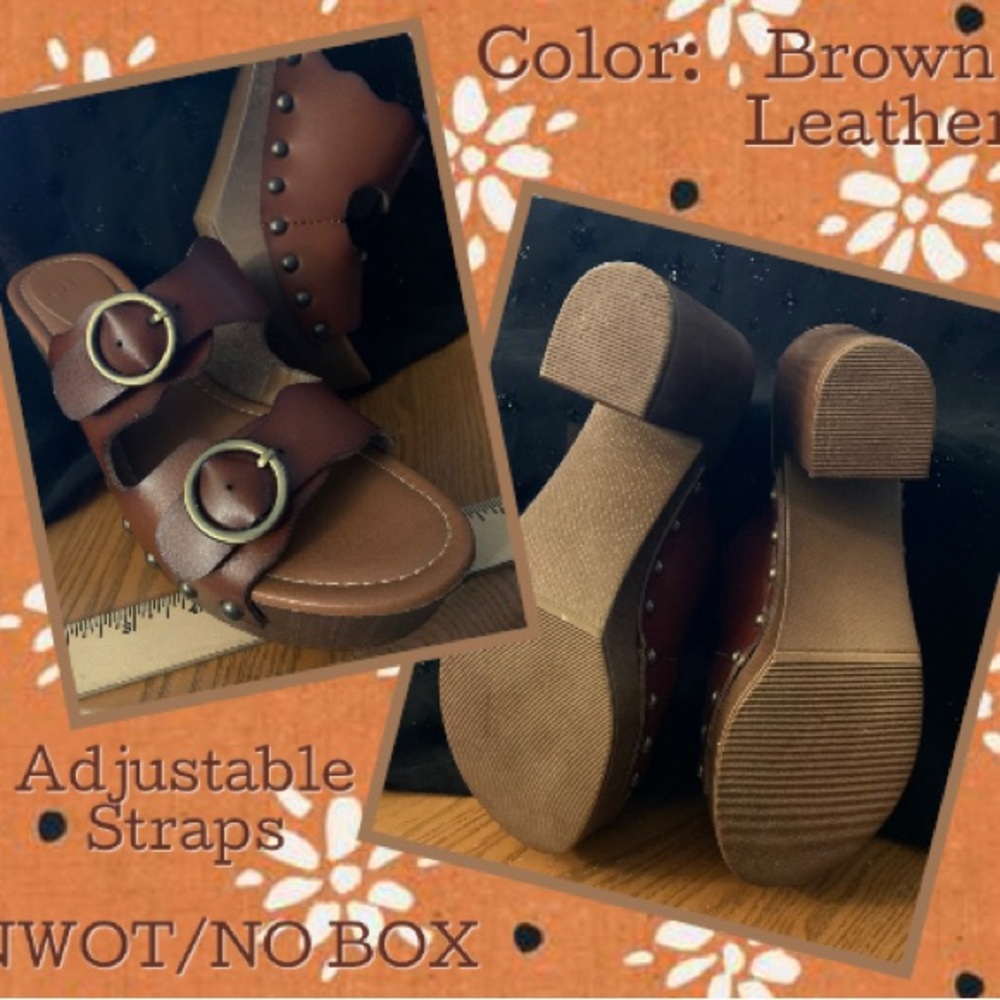 Kacie Studded Brown Women's Shoes - Picture 2 of 3